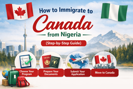 How to Immigrate to Canada from Nigeria (Step-by-Step Guide) Step-by-step guide on immigrating to Canada from Nigeria