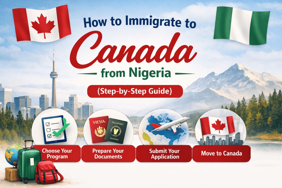 Step-by-step guide on immigrating to Canada from Nigeria