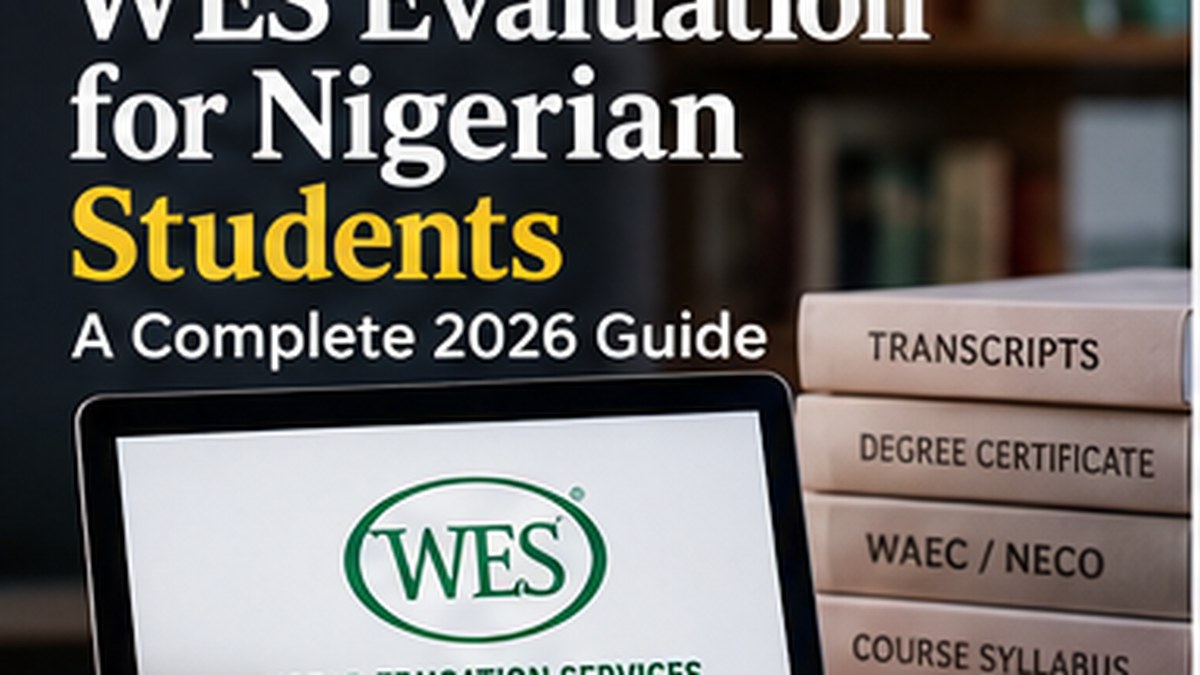 WES evaluation guide for Nigerian graduates with academic transcripts and degree documents